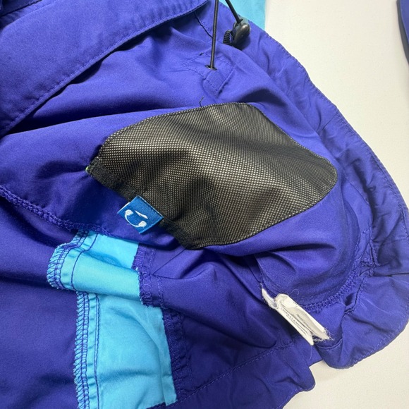 Y2K Brooks Running Windbreaker‎ Jacket Womens M Blue/Vioket Track Jacket - Picture 6 of 8
